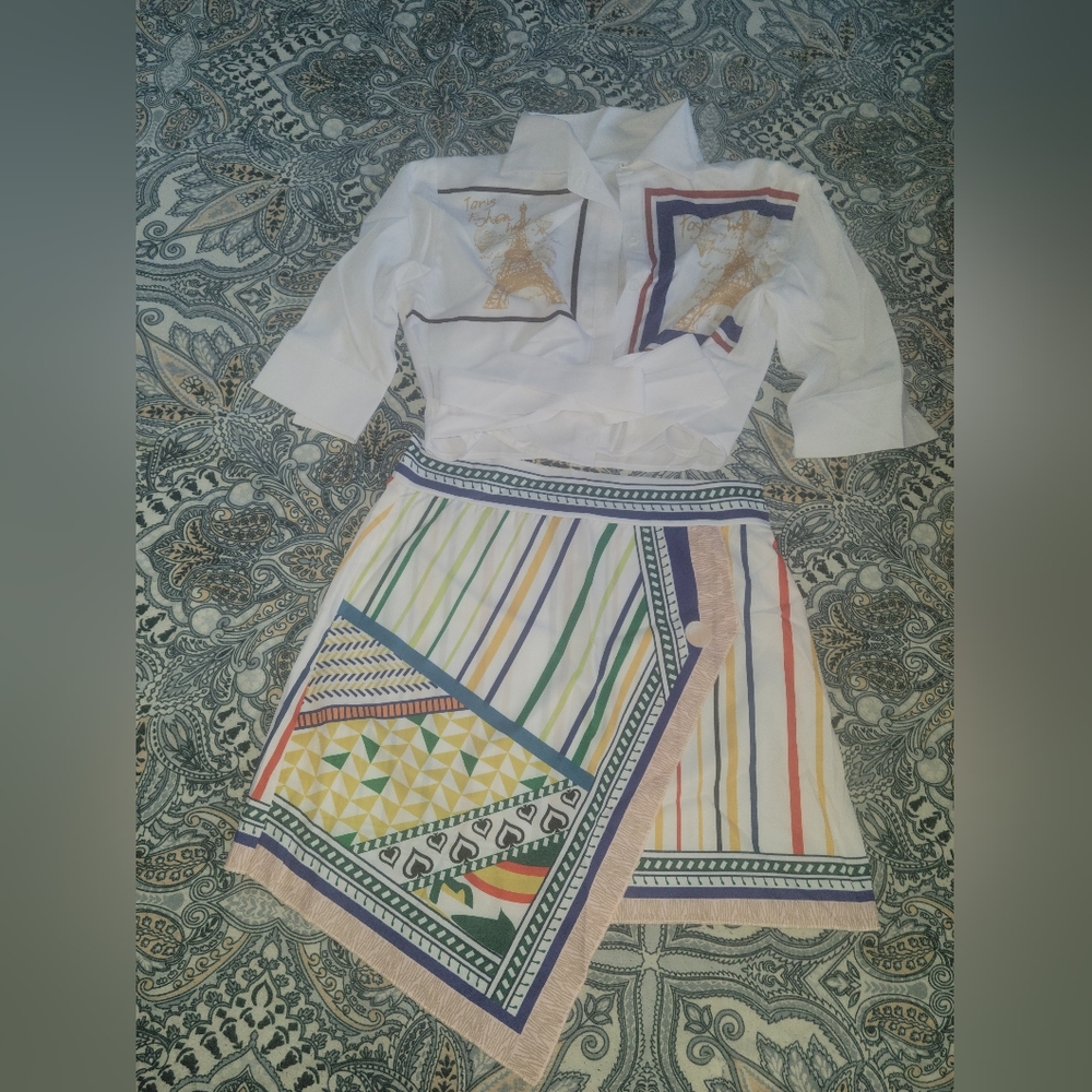 2 piece skirt set - Picture 2 of 3